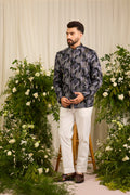 The Saphire -The Midnight black  Cut-Dana bandgala